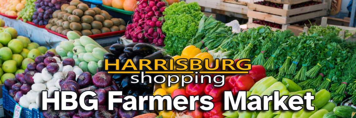 Fresh local vegetables at HBG Farmers Market